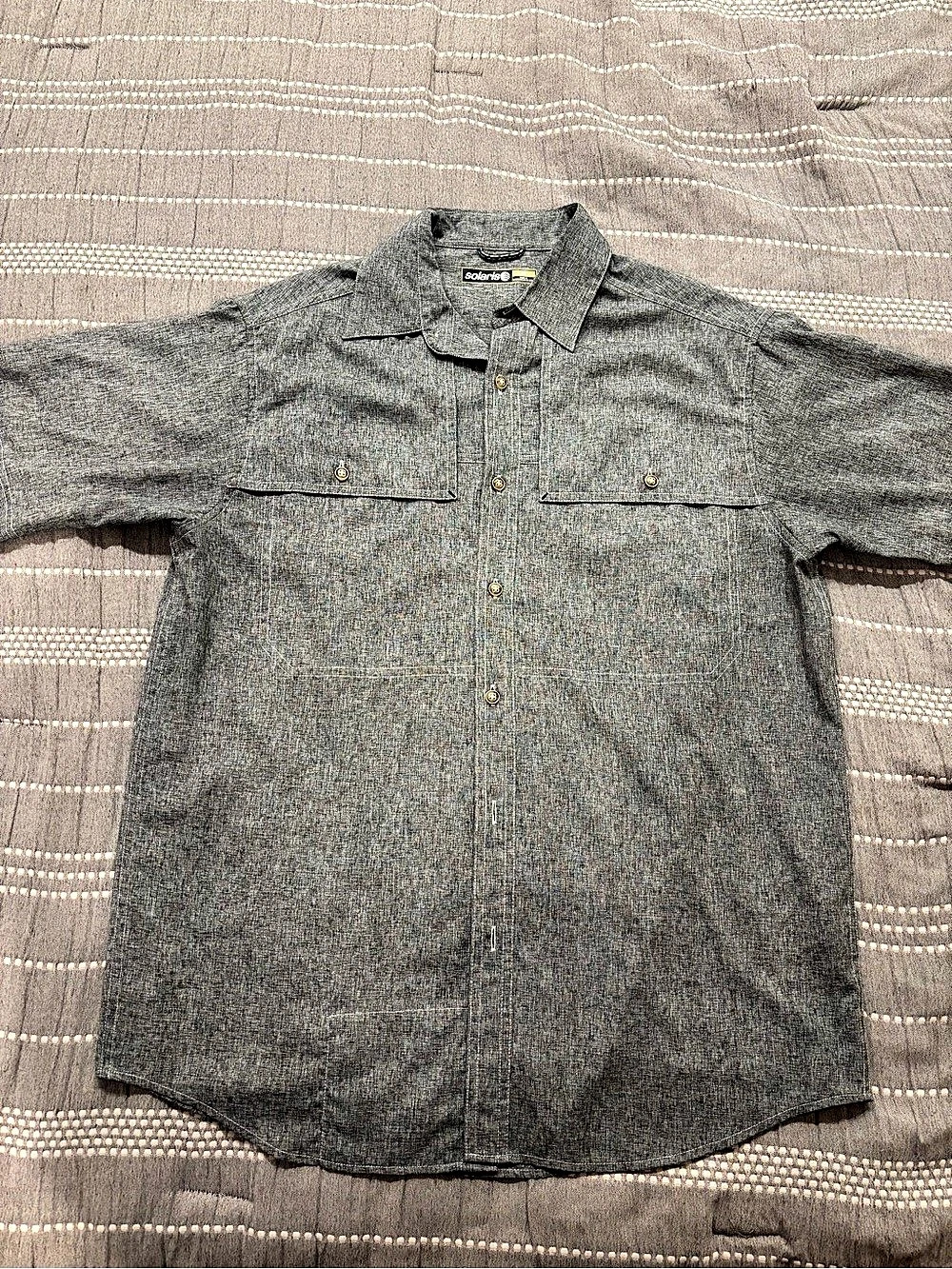 Solaris Short Sleeve Button Down
